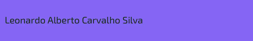 Leonardo Alberto Carvalho Silva